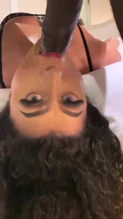 Marina getting facefucked