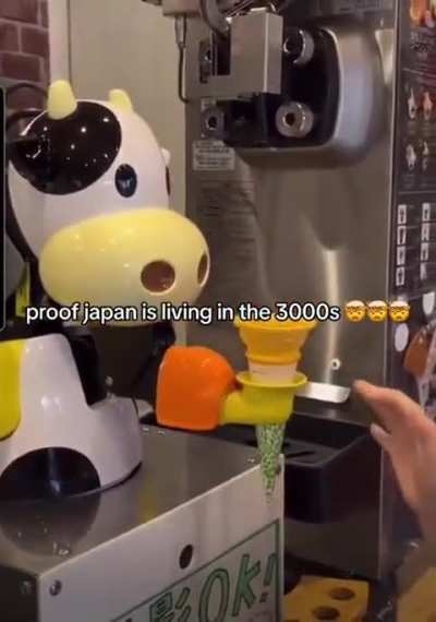 Japan’s soft serve game is next-level.