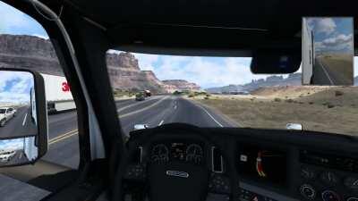 Idiot speeds past me, cuts me off, and slams his brakes to turn right.