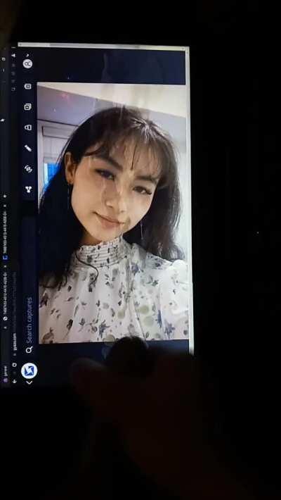 First time busting to kyedae and holy fk i shot so many ropes on her