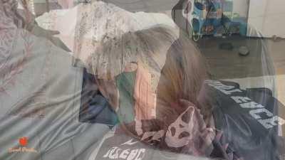 MILF gets face fucked and used by Ghostface