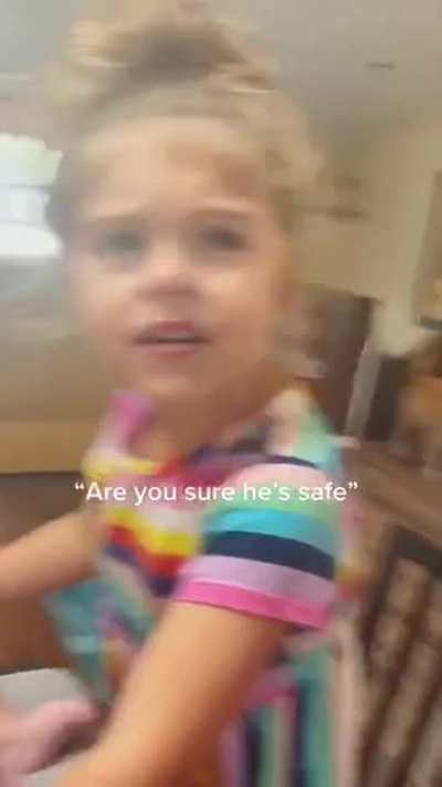 The little lady is going places.