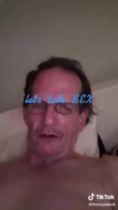 Please Uncle Tim I don't want to talk about sex with you 😢