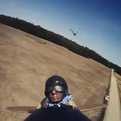 A raptor attacking and decapitating an RC 