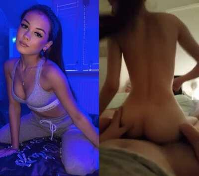 Gorgeous Babe Riding Dick 😜