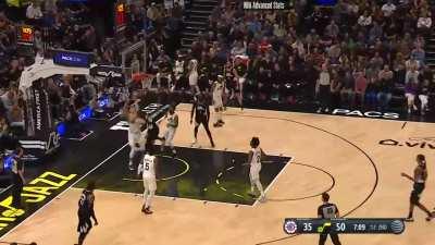 [Highlight] Walker Kessler absolutely stuffs Ivica Zubac's poster attempt