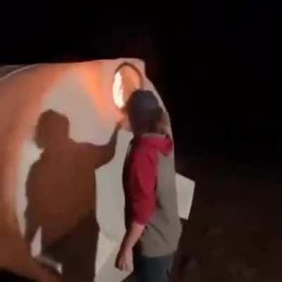 Danger aside.... that looked REALLY cool.