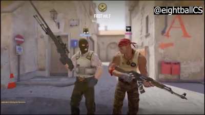 CS2 after valve upgrade the 3rd person animation