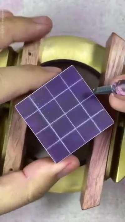 The symmetry of the lines is mesmerizing!