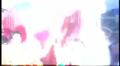 Bride slaps person at stage