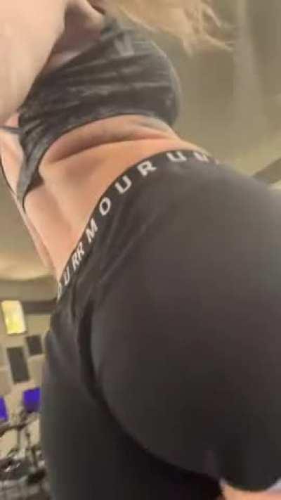 (F) Gotta keep this almost 40 body in shape!