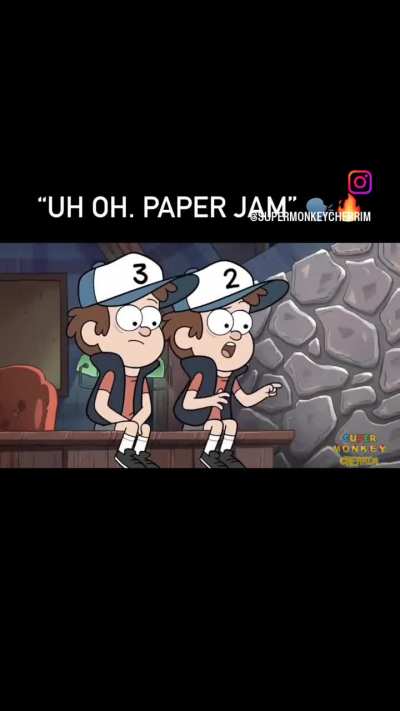 Uh Oh. Paper Jam