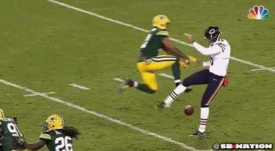 Best blocked punt ever.