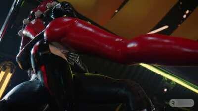 Catwoman x Harley Quinn (Rescraft) [Batman, DC]