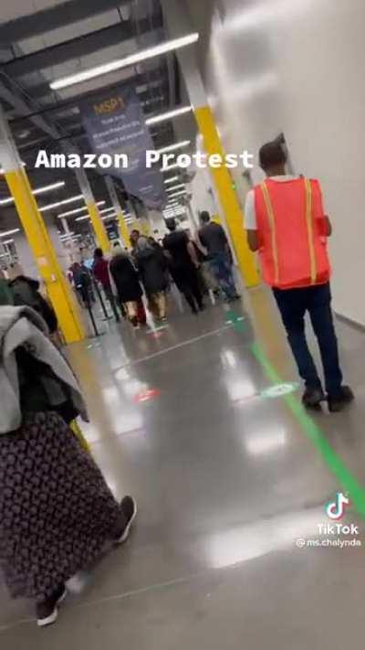Amazon workers had enough and decide to walk out