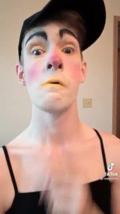 Exaggerated expressions don't make you funny.