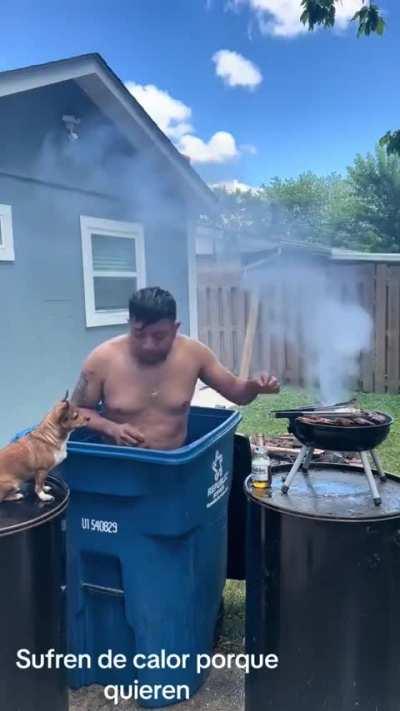 Pool side BBQ 🍢🍖🔥