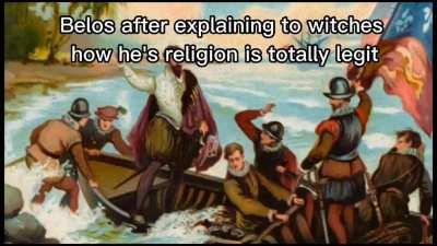 Belos is a man of words