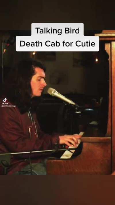Talking Bird - Death Cab For Cutie [Piano Cover by Fish in a Birdcage]
