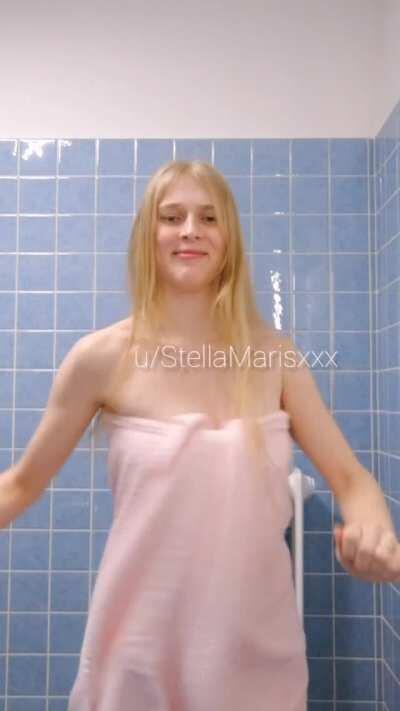 my first towel drop was a fail...but I hope it doesn't fail to make you smile [OC]