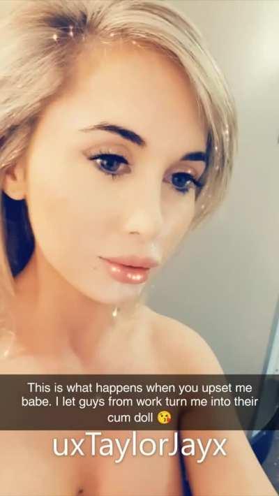 And when I say upset, I mean any time I need some stress relief, ok babe?