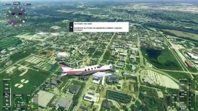 You can fly around Purdue in the new MS Flight Sim 2020