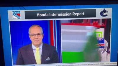 Adam Fox intermission interview