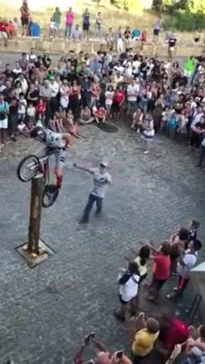 He has accomplished something impossible.