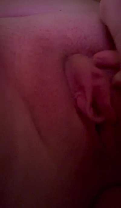 All 7 inches in my ass. It’s making my pussy wet