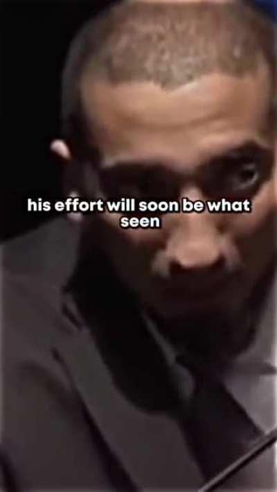 Humans require perfection. Allah just needs sincerity and effort