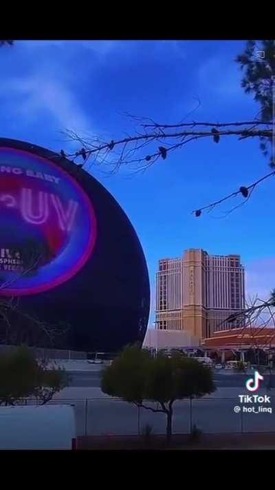 making a scene in Vegas...no surprises there