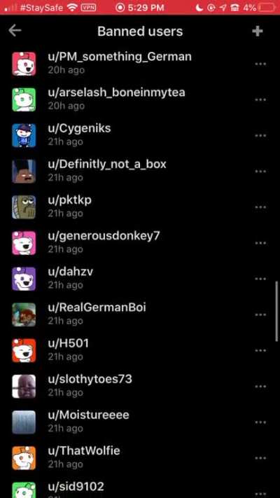 Are upload of the ban list (this was old footage my the way)