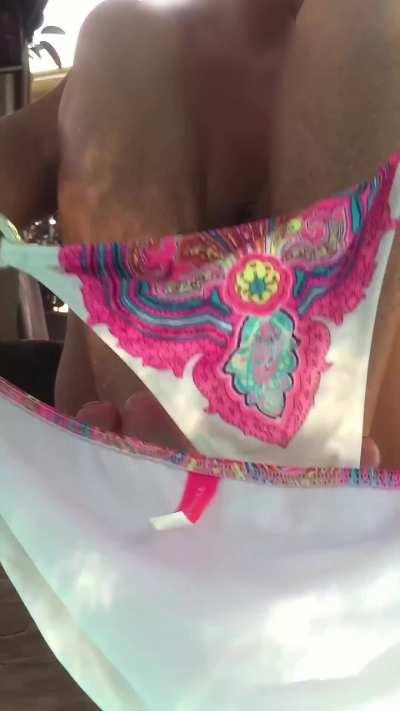 There’s nothing better in life than having a chance to eat my Exhibitionist MILF Wife Kathy’s Huge Slop Jar Bucket Cunt outdoors on a hot summer day while drinking cold beer and chillaxing at the pool. 🦋KATHERINE BROWN🦋