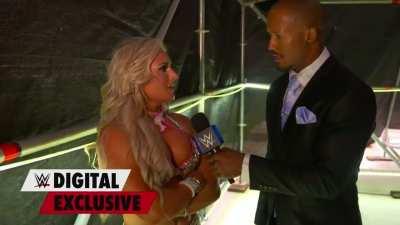 Tiffany Stratton after elimination chamber