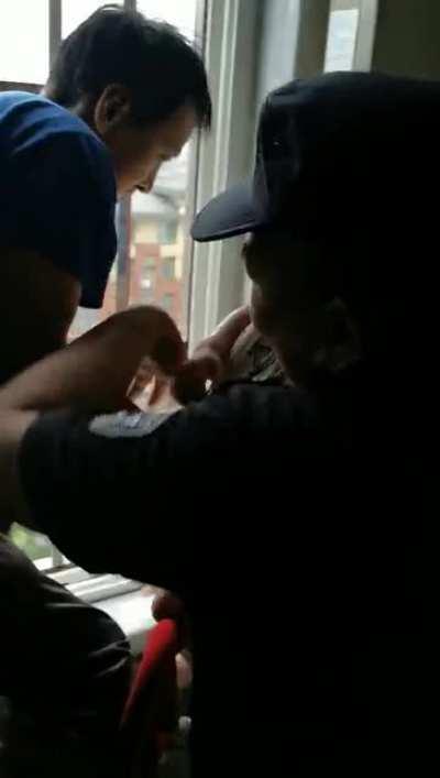 How TF did he get out there?!