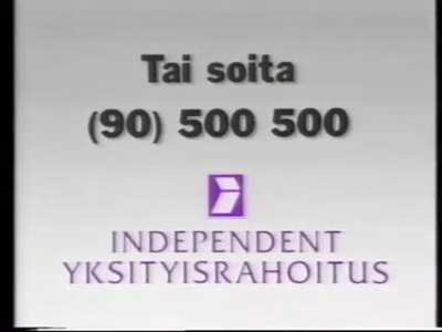 Old Commercial FINNISH 1990 childhood memory
