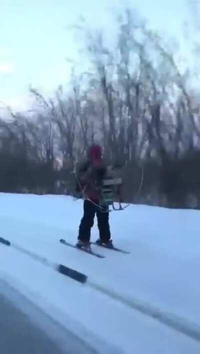 Speedy skis
