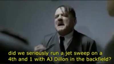 Hitler Finds Out the Packers Aren't Going to Playoffs
