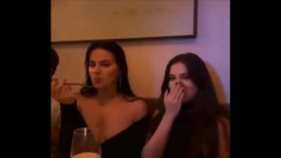 Dafne Keen from Amanda Diaz's birthday party