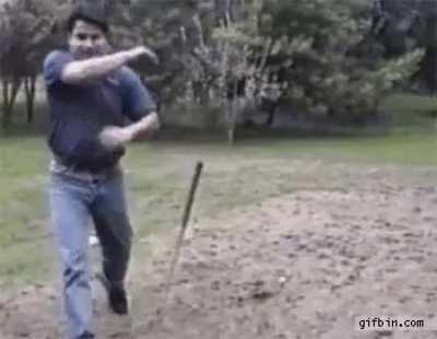 Golf is a hard sport.