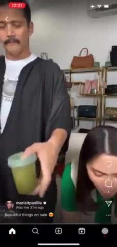 The senator of the philippines has thugged us.