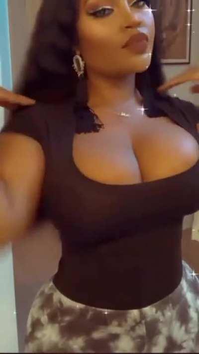 Ridiculous big titties
