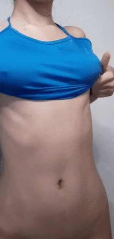Can someone appreciate my small titties?