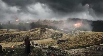 [Video] I animated a Ghost of Tsushima Wallpaper