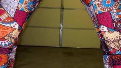 My first time peeing while still fully clothed!