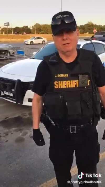 This man was harrased for having less than $100 of groceries