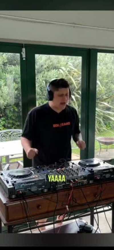 Didn’t notice the Tourette’s once, just regular DnB DJ behavior