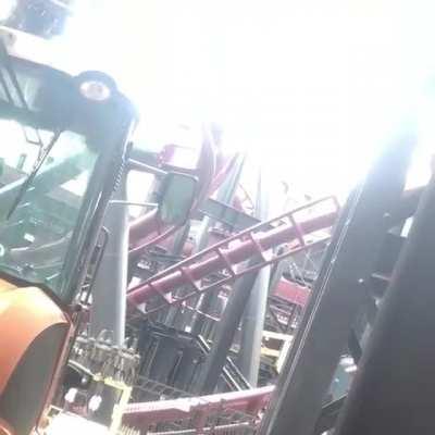 Testing footage of Fly (Phantasialand)