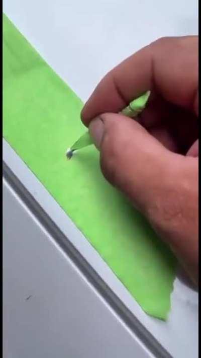 WCGW fixing a paint chip on your car