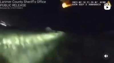 Police foot chase ends horribly